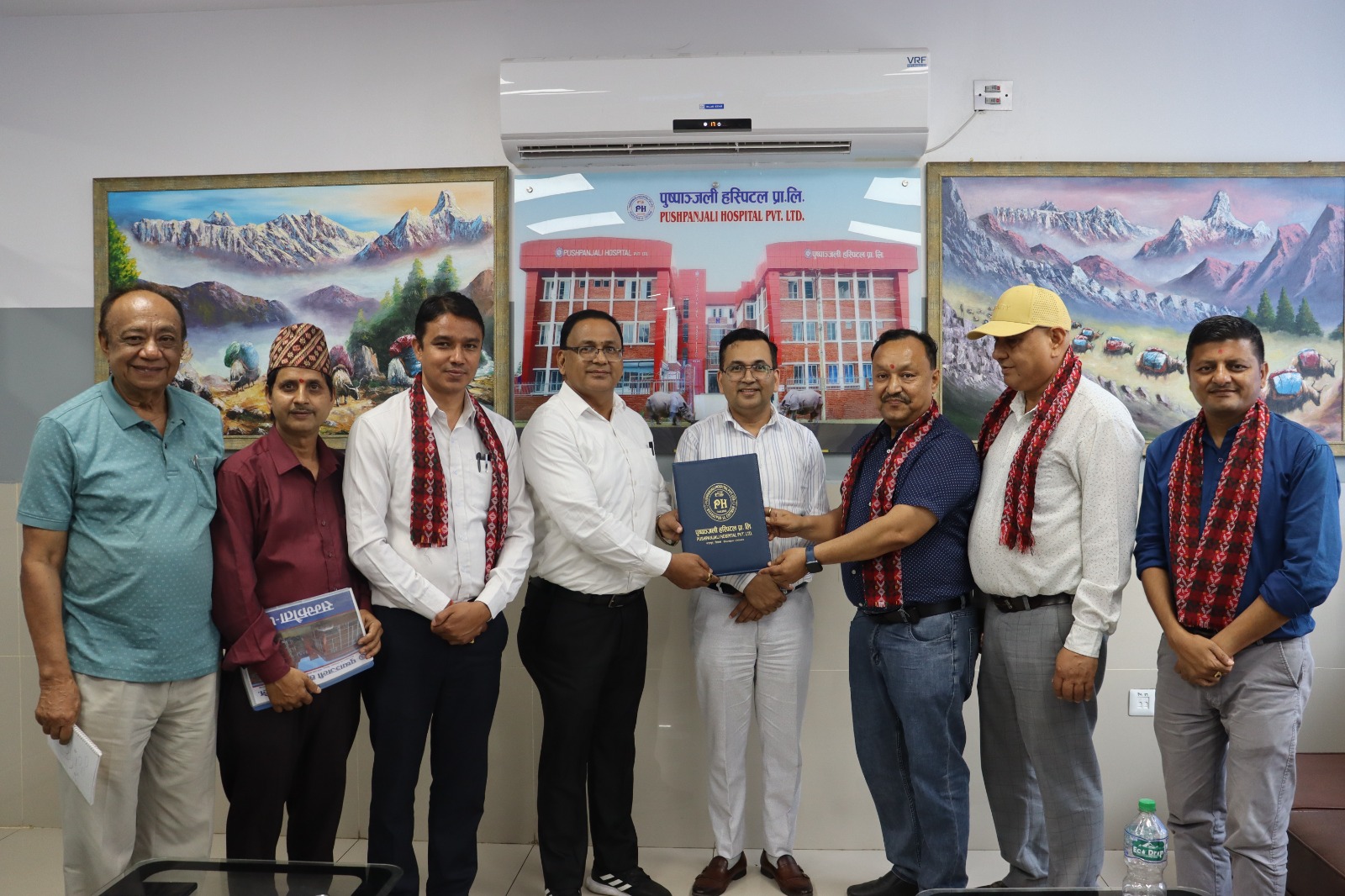 उद्योग वाणिज्य संघ–चितवनका सदस्यले पुस्पाञ्जली हस्पिटलमा छुट पाउने 